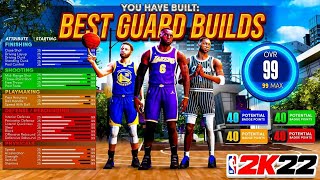 THESE GUARD BUILDS WILL BREAK NBA2K22 NEXT GEN  TOP 3 BEST GUARDISO BUILDS BEST BUILDS 2K22 [upl. by Acemat]