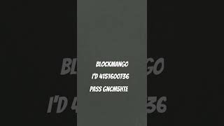 blockmango free account giveaway VIP7 [upl. by Itsirhc277]