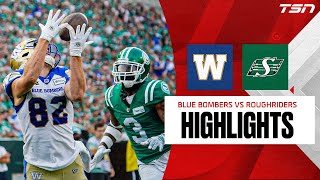 Week 13 Blue Bombers vs Roughriders [upl. by Nomzed]