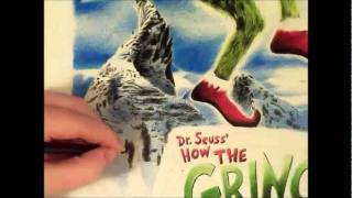 The Grinch Jim Carrey Speed Drawing [upl. by Hardner]