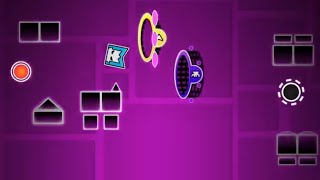 Full Layout quotGyratequot by AquaGd and auragd574 Geometry Dash [upl. by Ailisab]