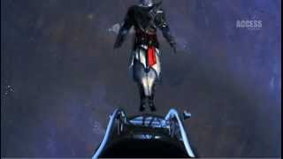 Assassins Creed  Ezios Leap Of Faith from Space [upl. by Feer994]