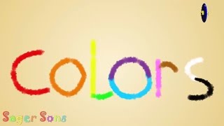 Color Song  Colour Songs for Children  Nursery Rhyme [upl. by Zzabahs]