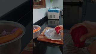 Beetroot amp Carrot Palya in just 10minutes🧐  food cooking shortsfeed shorts youtubeshorts [upl. by Cecilius]