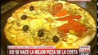 C5N  VERANO 2014 PIZZA PLAYA Y FAINA EN SAN BERNARDO [upl. by Snah479]