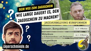 Wie lange dauert es den Jagdschein zu machen 🔎 Details zur Jagdausbildung [upl. by Arakahs624]