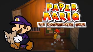 TROUBLE IN TOWN  Paper Mario The ThousandYear Door  09 [upl. by Yrevi]