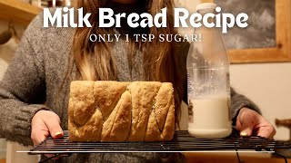 Old Fashioned Milk Bread Reviving a Timeless Recipe [upl. by Nirro10]