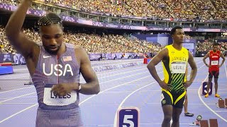 Erriyon Knighton Runs Faster Than Noah Lyles 200m 1999  Men 200m Round 1  Olympics Track 2024 [upl. by Aoht655]