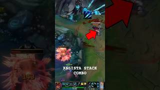 KALISTA INSTAKILL COMBO 😱 LEAGUE OF LEGENDS [upl. by Nibuz]