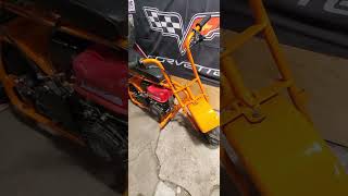 Gt600 powered minibike diy minibike mitsubishi gt600 dirtbug [upl. by Ahsuat986]