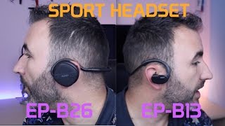 Review Auriculares Deportivos AUKEY EPB13 amp EPB26 [upl. by Kellsie]