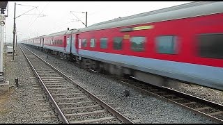 SEALDAH KATRA LHB AC SUVIDHA SPECIAL CRUISING PAST HAJIGARH [upl. by Ikkin]