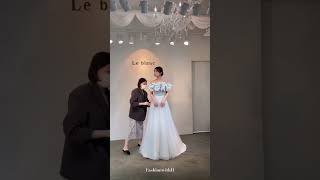 Le Blanc Wedding  Hãng đầm cưới chuyên những thiết kế 2 trong 1 thú vị fashion [upl. by Stilwell]