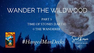 Wildwood Tarot Part 5  TIME OF STONES EARTH amp THE WANDERER  Hanged Man Decks Episode 9 [upl. by Sydel]