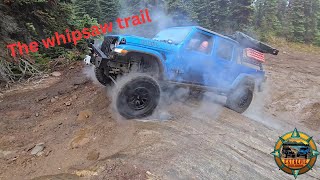 Doing the whipsaw trail in one day in our Jeep gladiators and Jeep TJ [upl. by Ellehciram476]