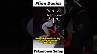 Setup your Takedown like Ffion Davies  BJJ Highlights [upl. by Pearson]