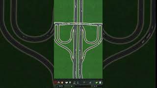 Partials Cloverleaf Interchange  Cities Skylines [upl. by Alet]