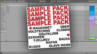 Sample pack for russelåter Magasinet Voldtechno Golfklubb [upl. by Eralcyram235]