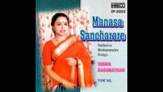 02  Sudha Ragunathan  Manasa Sancharare  Bhajare Gopalam [upl. by Saticilef]