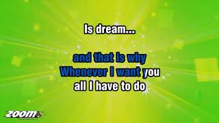 The Everly Brothers  All I Have To Do Is Dream With Harmony  Karaoke Version from Zoom Karaoke [upl. by Roede]