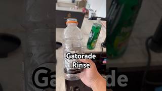 Rinsing Gatorade Bottle [upl. by Wells]