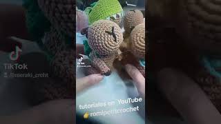 Carpinchos carpinchos capibara capybara crochet amigurimi tutorials [upl. by Talya789]