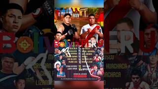 LUIS OPORTO vs TANQUE QUISBERT boxeo mma ufc majurioja tinkus tacanakuy perubolivia oporto [upl. by Temple]