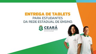 Governo do Ceará entrega mais de 33 mil tablets para estudantes da região do Cariri [upl. by Emmeline]