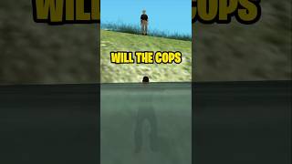 Will the Cops arrest us when our character is in water in gta games gta5 gta shorts gtashorts [upl. by Er970]