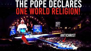 POPE FRANCIS Declares One World Religion  HE OPENLY DENIES JESUS CHRIST [upl. by Annoyi]