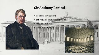 Sir Anthony Panizzi [upl. by Aikyn]