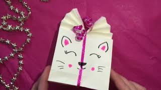 ★ DIY BORSETTE DI CARTA ★ LAVORETTI CON LA CARTA ★ Origami facili A4 carta [upl. by Luna]