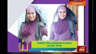 Siti Nordiana rindu kelunakan suara Achik Spin [upl. by Coleman]