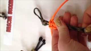 How To Make Paracord People Instructions EASY Rescue Buddies by XCords [upl. by Harutek]