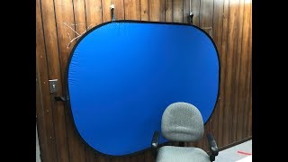 Review Photo Collapsible Chromakey Blue Green Background Panel [upl. by Ahsieat]