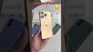 Unboxed iPhone 16 pro Desert Titanium Here is the New Colortenorshare iphone16 [upl. by Ennyleuqcaj]