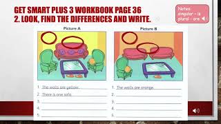 Y3 Get Smart Plus 3  Workbook page 36 [upl. by Kathryn]