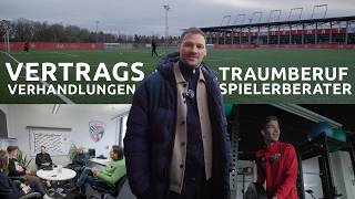 ⚽️ Traumberuf Spielerberater Exklusive Einblicke Vertragsverhandlung Jungprofi Torwart FC Ingolstadt [upl. by Sacksen577]