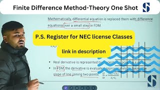 TUIOE Finite Difference MethodTheory PartBy Er Narayan Chhetri [upl. by Evaleen]