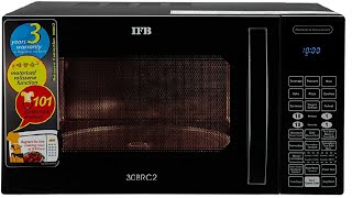 IFB microwave 30L rotisserie convection unboxing video demo in telugu CRSKitchen [upl. by Torrie]