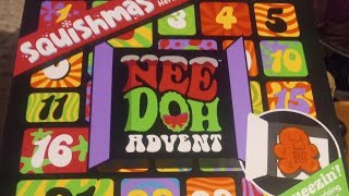 part one of opening nee doh calendar [upl. by Norward]