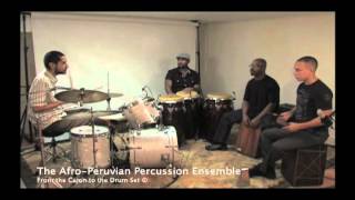 The Afro Peruvian Percussion Ensemble Sher music [upl. by Dusty]