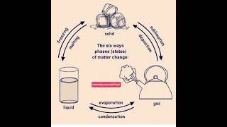 Phase interconversion of matter class 9 chemistry shorts chemistry [upl. by Brouwer117]