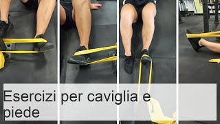 Ginnastica terapeutica per la caviglia complesso di esercizi di base a casa [upl. by Brunhilda]