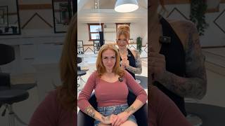 Copper hair transformation copper copperhair strawberryblonde hairconsultation haircolor [upl. by Haodnanehs]