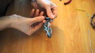 Tutoriel  bracelet tresse simple Cathoo Crea [upl. by Kowalski]