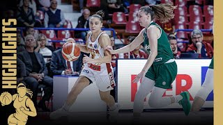 Umana Reyer  Uni Gyor Euroleague Women 202425  HIGHLIGHTS [upl. by Abeu]