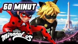 🐞 GODZINA Z MIRACULOUS – Wielka kompilacja 🐞  Sezon 2  Miraculous Biedronka i Czarny Kot [upl. by Hoang]