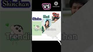 Shinchan vs moni vs vijay 😍😍shinchan shorts tamil song subscribe like comment [upl. by Nortna]